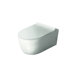 Pakabinamas klozetas Hatria Fusion su NORIM technologija ir lėtaeigiu dangčiu