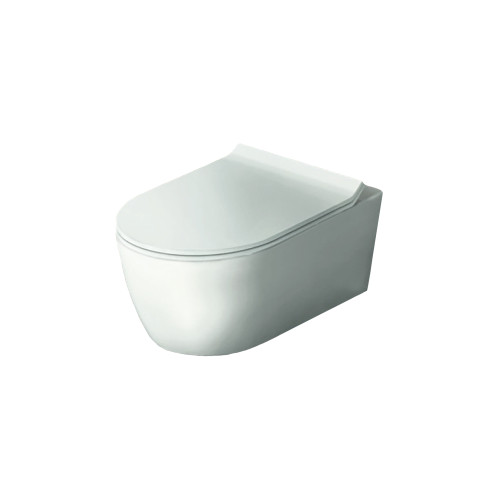 Pakabinamas klozetas Hatria Fusion su NORIM technologija ir lėtaeigiu dangčiu Pakabinamas klozetas Hatria Fusion su NORIM technologija ir lėtaeigiu dangčiu