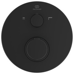 Ideal Standard Ceratherm 100 potinkinis termostatinis maišytuvas dušui ir voniai, matinė juoda