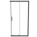 Ideal Standard CONNECT 2 kvadratinės dušo kabinos slankios durys (100 cm), matinė juoda (kaina už vienas duris)