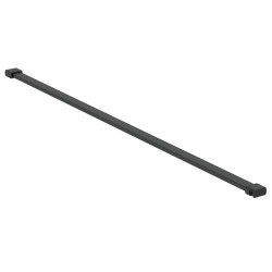 Ideal Standard CONNECT 2 stiklo sienelės laikiklis tvirtinimui statmenai prie lygegriačios sienos, matinė juoda