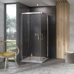Dušo kabina 10° 10RV2 | 10RV2-90 blizgi+Transparent