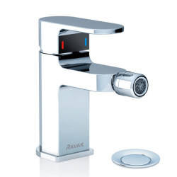 Maišytuvas bidė Chrome su nuotėkio atidarymu | Bidė maišytuvas su dugno vožtuvu CR 055.00 Maišytuvas bidė Chrome su nuotėkio atidarymu | Bidė maišytuvas su dugno vožtuvu CR 055.00