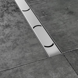 Dušo latakas iš nerūdijančio plieno | OZ RAVAK Chrome 750 - Nerūdijantis plienas