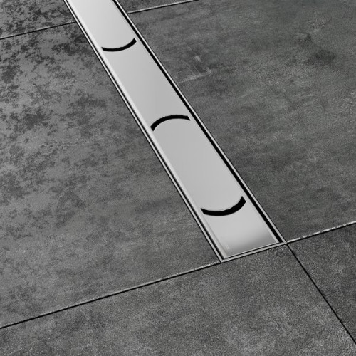 Dušo latakas iš nerūdijančio plieno | OZW RAVAK Chrome 850  - Nerūdijantis plienas