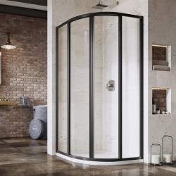 Dušo kabina, pusiau apvali, keturių elementų | SKCP4-80 195 satinas+plastikas Pearl Dušo kabina, pusiau apvali, keturių elementų | SKCP4-80 195 satinas+plastikas Pearl