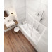 Akrilinė stačiakampė vonia Vanda II | Vonia Vanda II 160 x 70 sniego baltumo