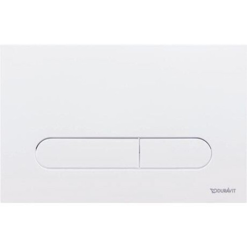 Baltos spalvos Duravit mygtukas WC RĖMUI DURASYSTEM BETA 100