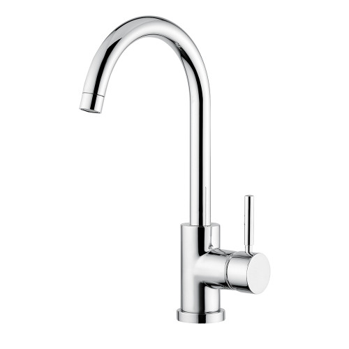 Aukštas Bugnatese praustuvo maišytuvas Kobuk spalvų pasirinkimas: chromas, baltas, juodas, nikelis