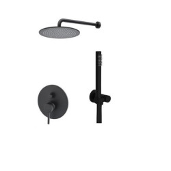 Bugnatese Kobuk potinkinė dušo sistema su dušo galva ir rankiniu dušeliu (spalvų pasirinkimas chromas, juoda, balta, bronza nikelis) Bugnatese Kobuk potinkinė dušo sistema su dušo galva ir rankiniu dušeliu (spalvų pasirinkimas chromas, juoda, balta, bronza nikelis)