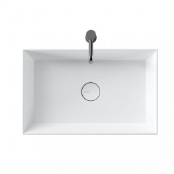 Pastatomas ant stalviršio praustuvas Alice Ceramica Lavabo Spy Rectangular 60x37 Pastatomas ant stalviršio praustuvas Alice Ceramica Lavabo Spy Rectangular 60x37