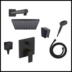 Potinkinis dušo komplektas HANSGROHE Vernis Shape 230 juodas matinis Potinkinis dušo komplektas HANSGROHE Vernis Shape 230 juodas matinis