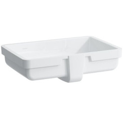 Iš apačios klijuojamas praustuvas Laufen Living City 49 cm