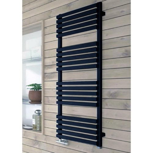 Elektrinis Terma Quadrus Slim rankšluosčio džiovintuvas 1185x600 metallic black