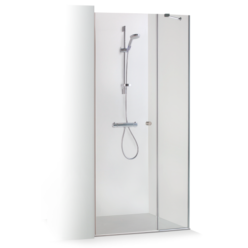 Baltijos brasta nišinės dušo durys RITA, galimas profilių spalvų pasirinkimas