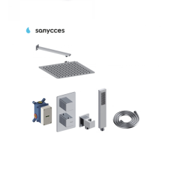 Sanycces Cubo termostinė dušo sistema Sanycces Cubo termostinė dušo sistema