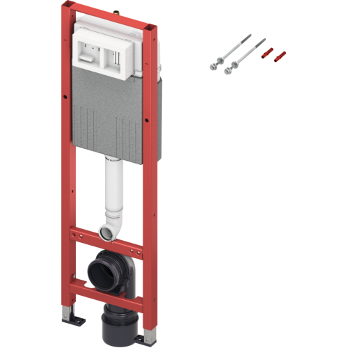 Unitazo rėmas potinkinis Tece Base, 13.5 cm x 32 cm 9400440