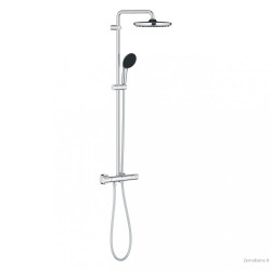 Termostatinė dušo sistema Grohe Vitalio Start 250 cube 26677001 chromas