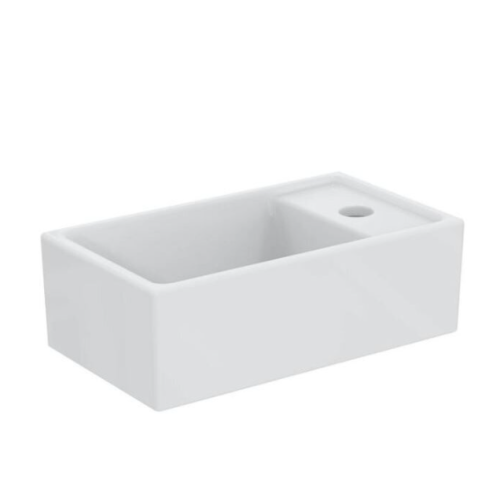 Ideal Standard TEMPO rankų praustuvas 37 cm, maišytuvo skylė kairėje, be persipylimo