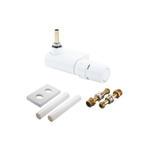 Danfoss VHX-MONO termoreguliatorius su termostatu, baltas, chromas 